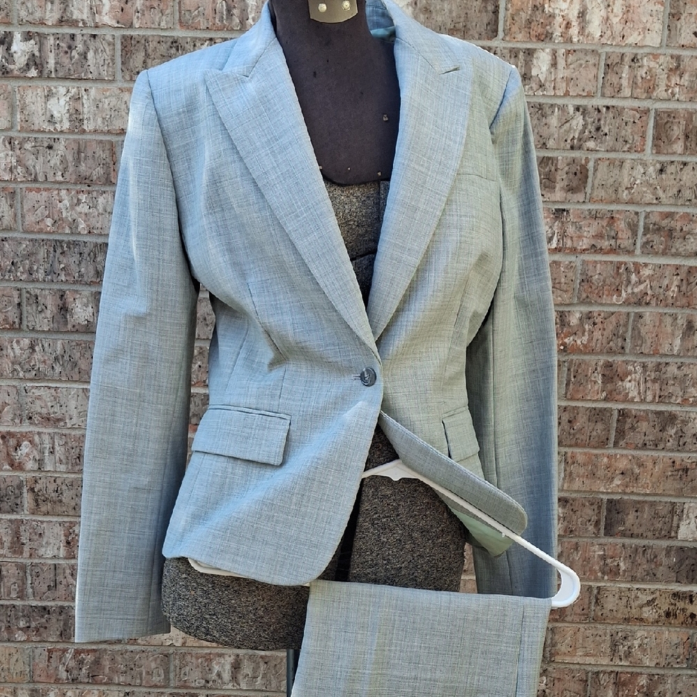 ANTONIO MELANI Light Gray Womens Suit